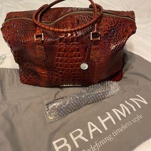 Brahmin Weekender overnight travel Bag NWOT